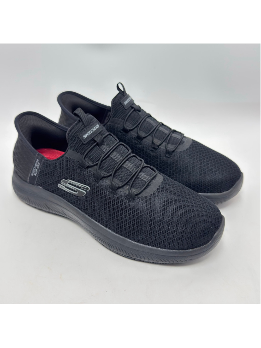 Skechers Slip-ins Work Summits SR Air Cooled Memory Foam Sneakers Black Size 9 - Picture 12 of 13